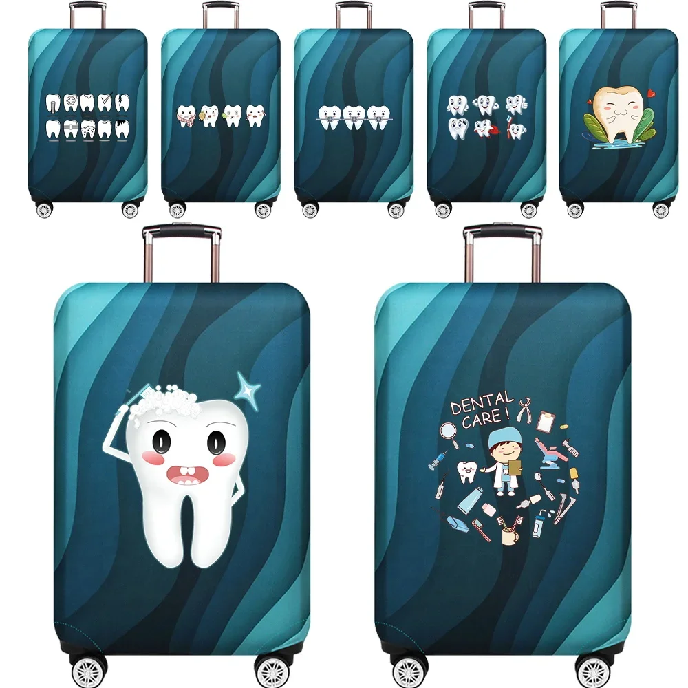 

Suitcase Covers Portable Trolley Box Cover Zipper Suit for 18-32 Inch Bag Stretch Fabric Dust Cover Travel Accessories