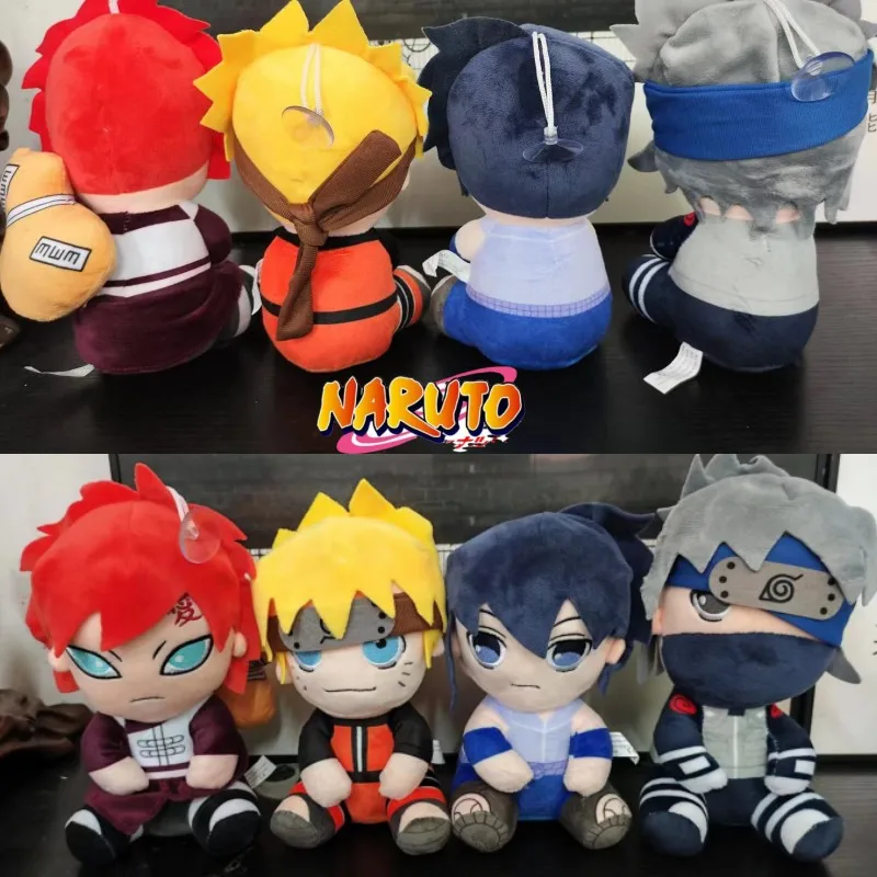 Anime Naruto Stuffed Plush Dolls Toys Cartoon Hatake Kakashi Kakashi Kawaii Figure Action Children Christmas Birthday Gift