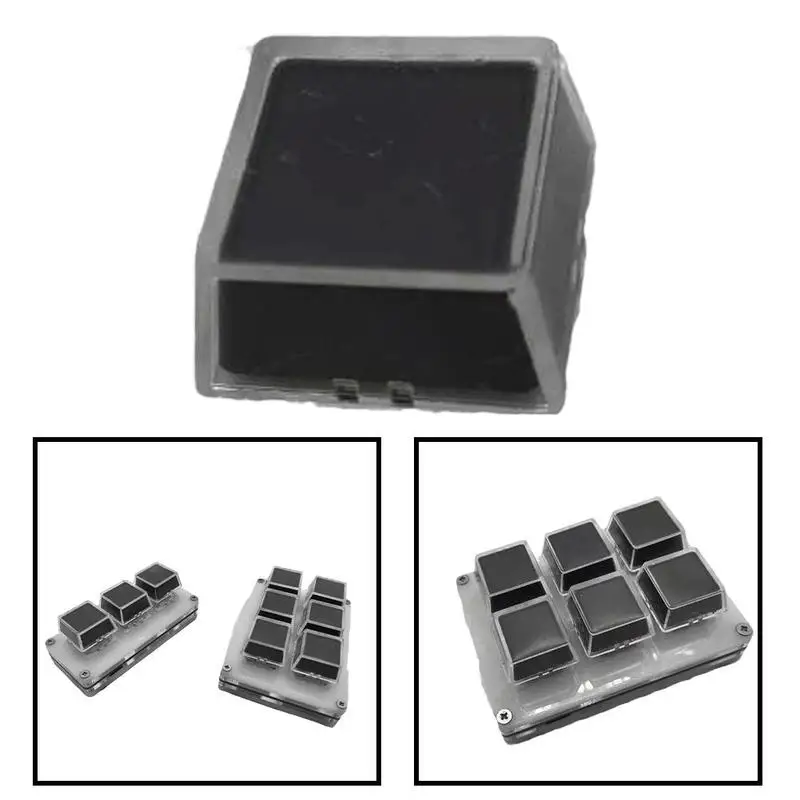 Transparent Keycaps Double-layer Key Caps Removable Paper Clips Custom Keyboard Keycaps MX Switch Keycap Shell Protection