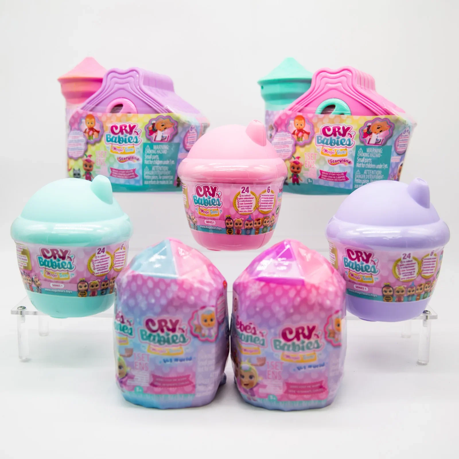 لعبة دمية صرخة للأطفال الرضع دموع سحرية شخصيات لطيفة مفاجأة صندوق أعمى هدايا عيد ميلاد للأطفال ألعاب أطفال قابلة للجمع #2