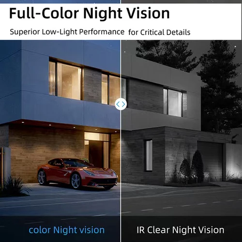 Imagen 2 del producto KERUI cámara IP inalámbrica WiFi para exteriores AI seguimiento automático cámara de seguridad para el hogar vídeo CCTV vigilancia Onvif P2P iCSEE cámara