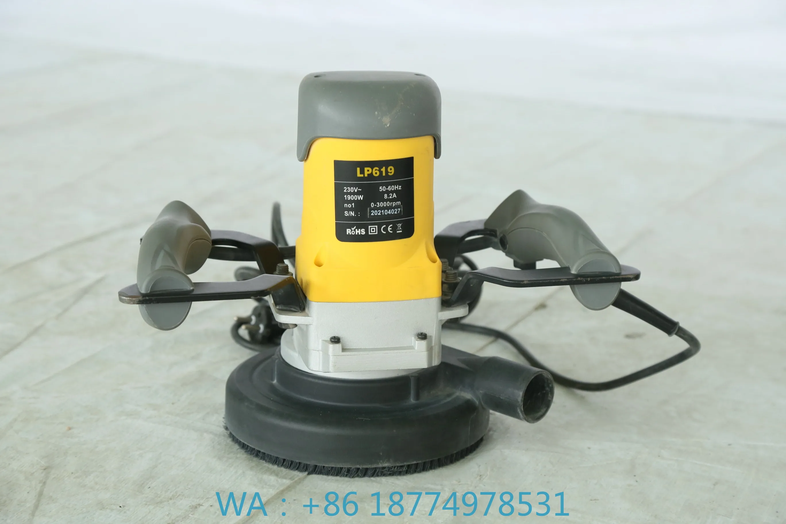 Lijadora de suelo, máquina pulidora, lijadora de pared, superventas, 1900w, limpieza de suelo, lijadora portátil de hormigón