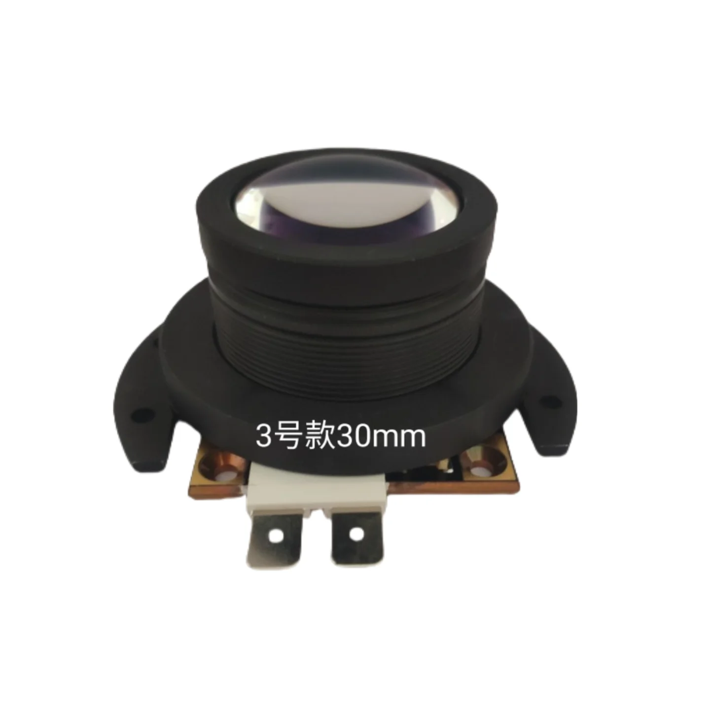 led light collector lens convex COB lamp bead concentrating glass lens diy night fishing projector light beam
