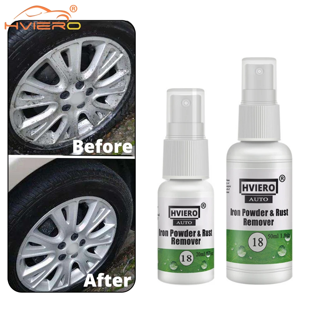 20/50ml Car Paint Wheel Iron Powder Auto Cleaning Agent Rim Cleaner Coating Supplie Spot Rust Tar Remover Polishes Care Washing