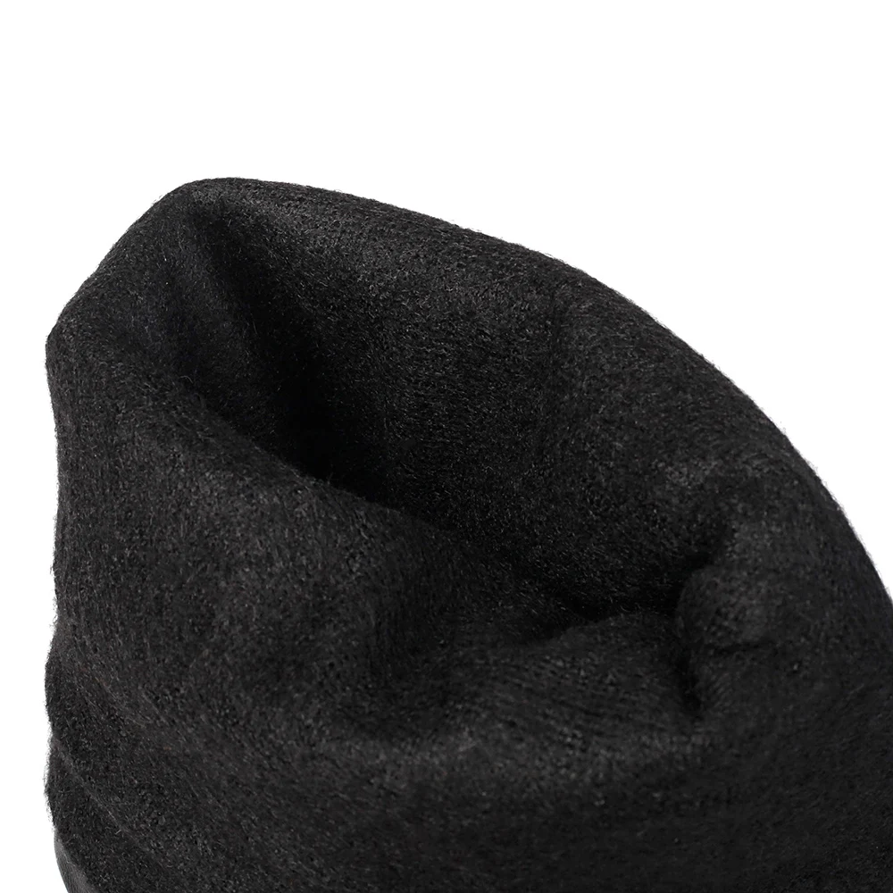 2025 New Winter Elegant White Black Women Mid Calf Boots Sweet 6cm High Heel Lady Party Shoes Plus Big Size 12 43 45 48