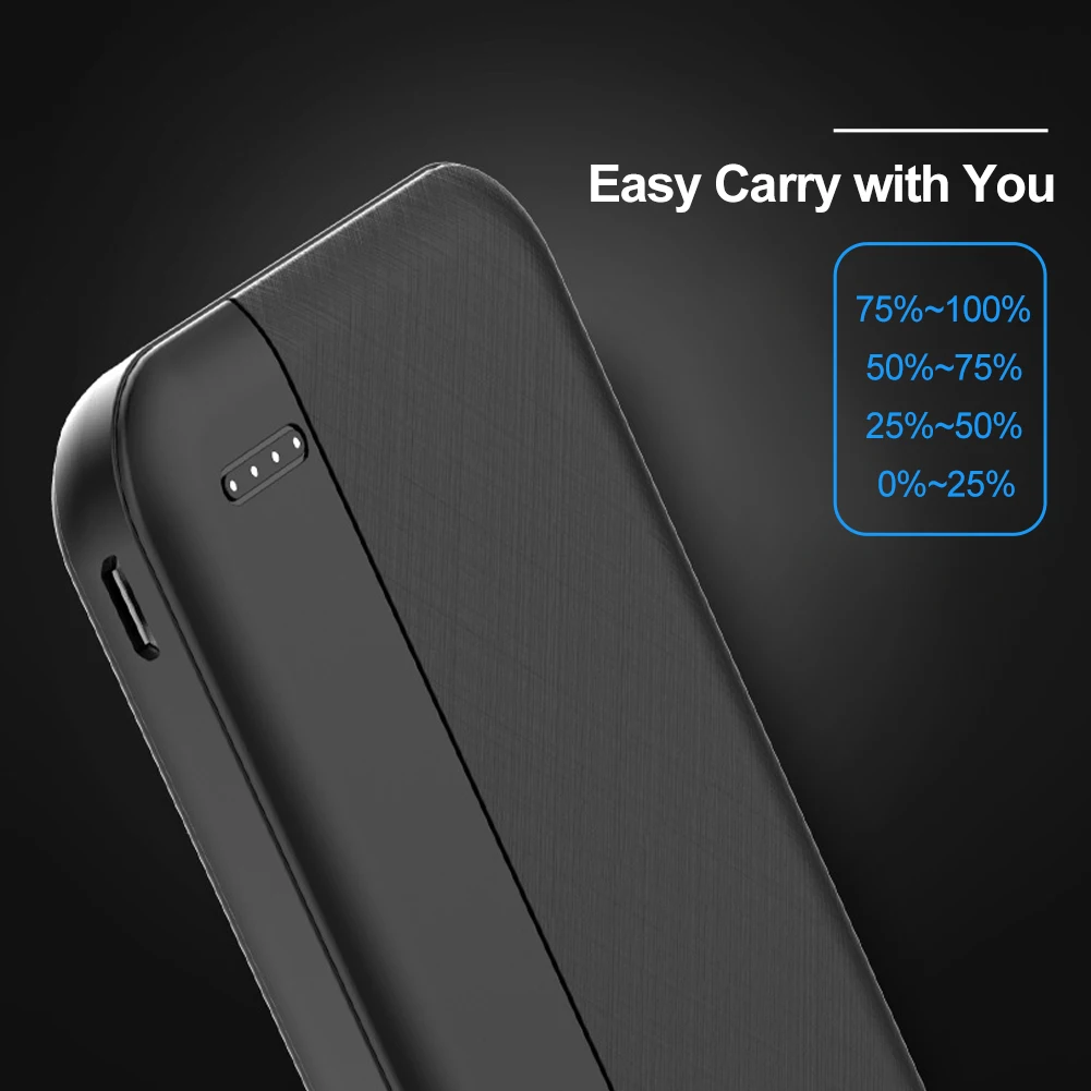 WSKEJI Power Bank 10000mAh 5V/2A Mini Charger Fast Charging External Battery Pack For Heating Vest Jacket Scarf Socks Gloves