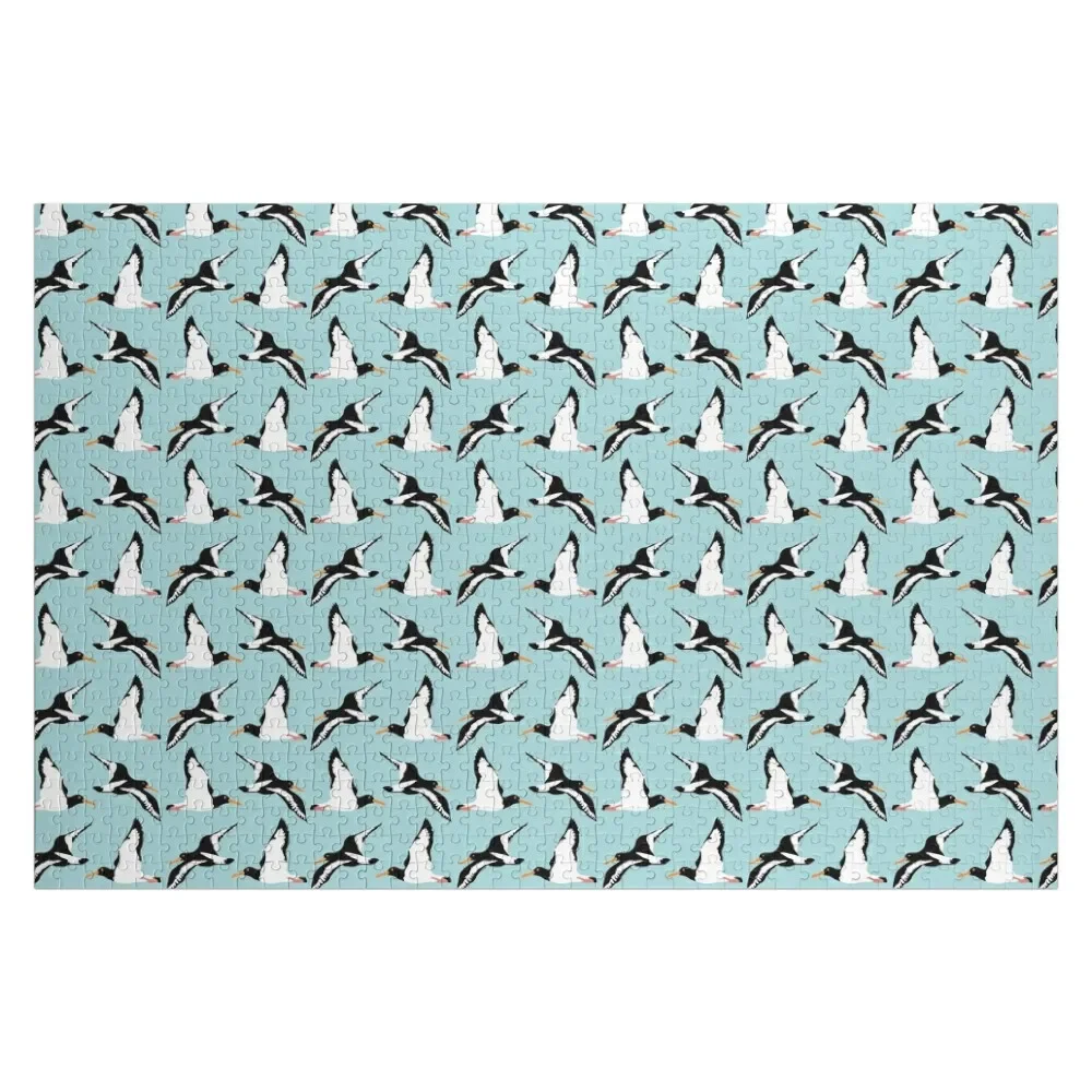 Oyster Catcher Pattern Jigsaw Puzzle Personalised Personalized Gifts Personalized Kids Gifts Personalized Photo Gift Puzzle