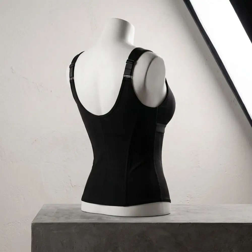 Nahtlose Bauchkontrolle Shapewear Bauchstraffung Postpartum Body Shaper Taillentrainer mit Reißverschluss und Schnalle – Detail 10