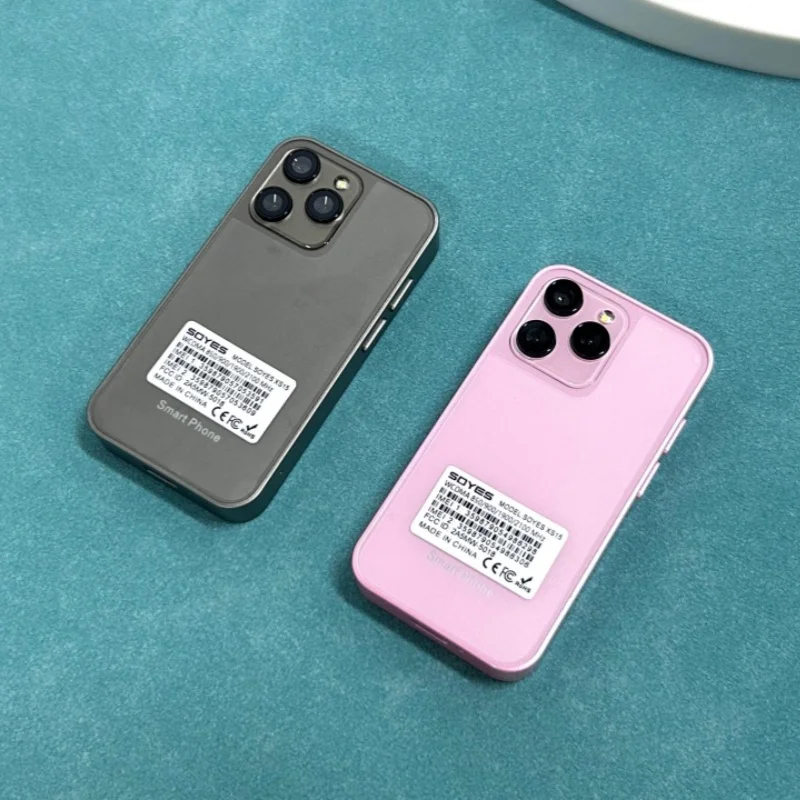 New SOYES XS15 Mini Smartphone 3.0inches MTK 2GB RAM 16GB ROM WCDMA 3G Dual SIM 2MP Rear Camera 480x854 Type-C Android Cellphone