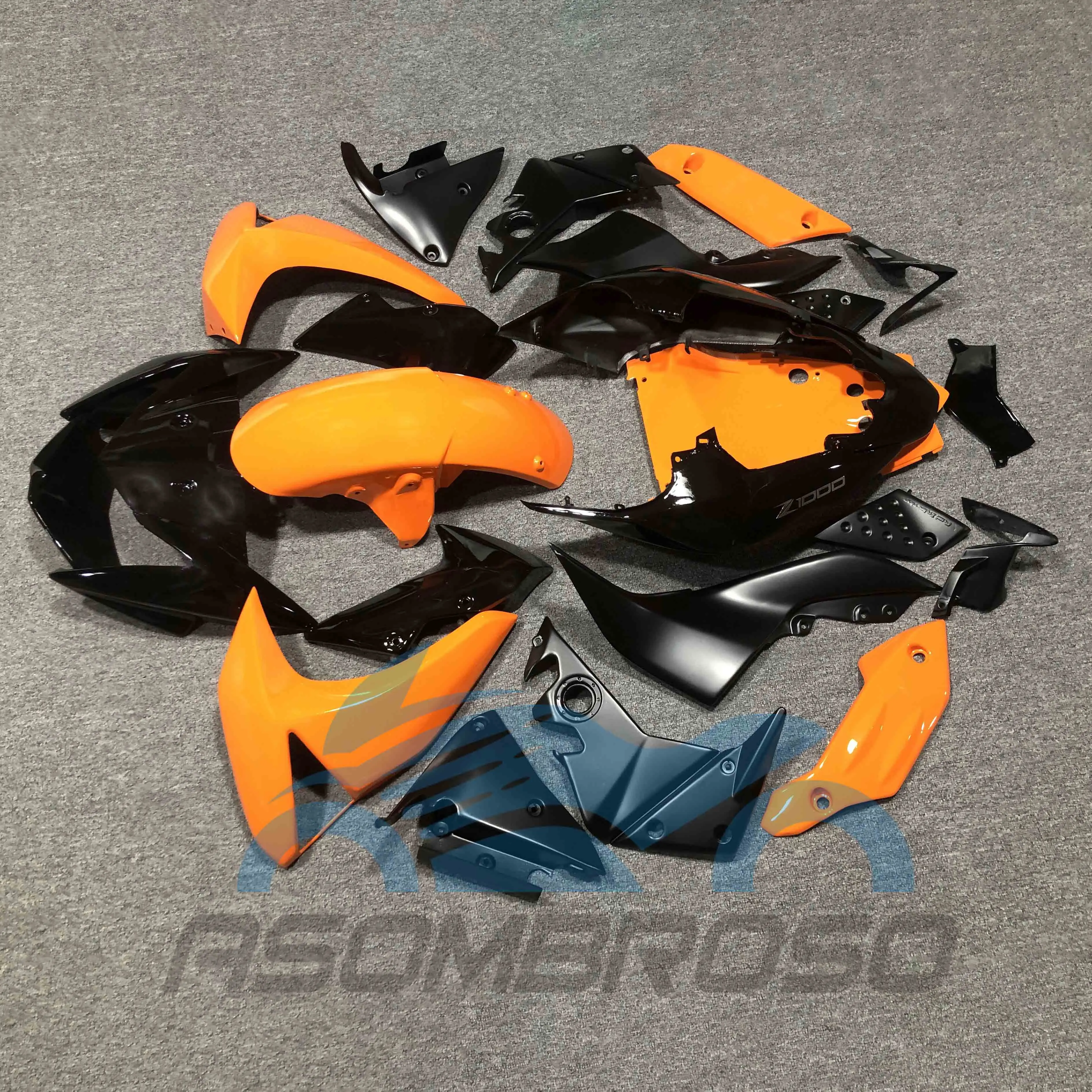 For KAWASAKI Z1000 03 04 05 06 ABS Plastic Fairing Set Z 1000 2003 2004 2005 2006 Painted Fairings Bodywork Cowl Kit