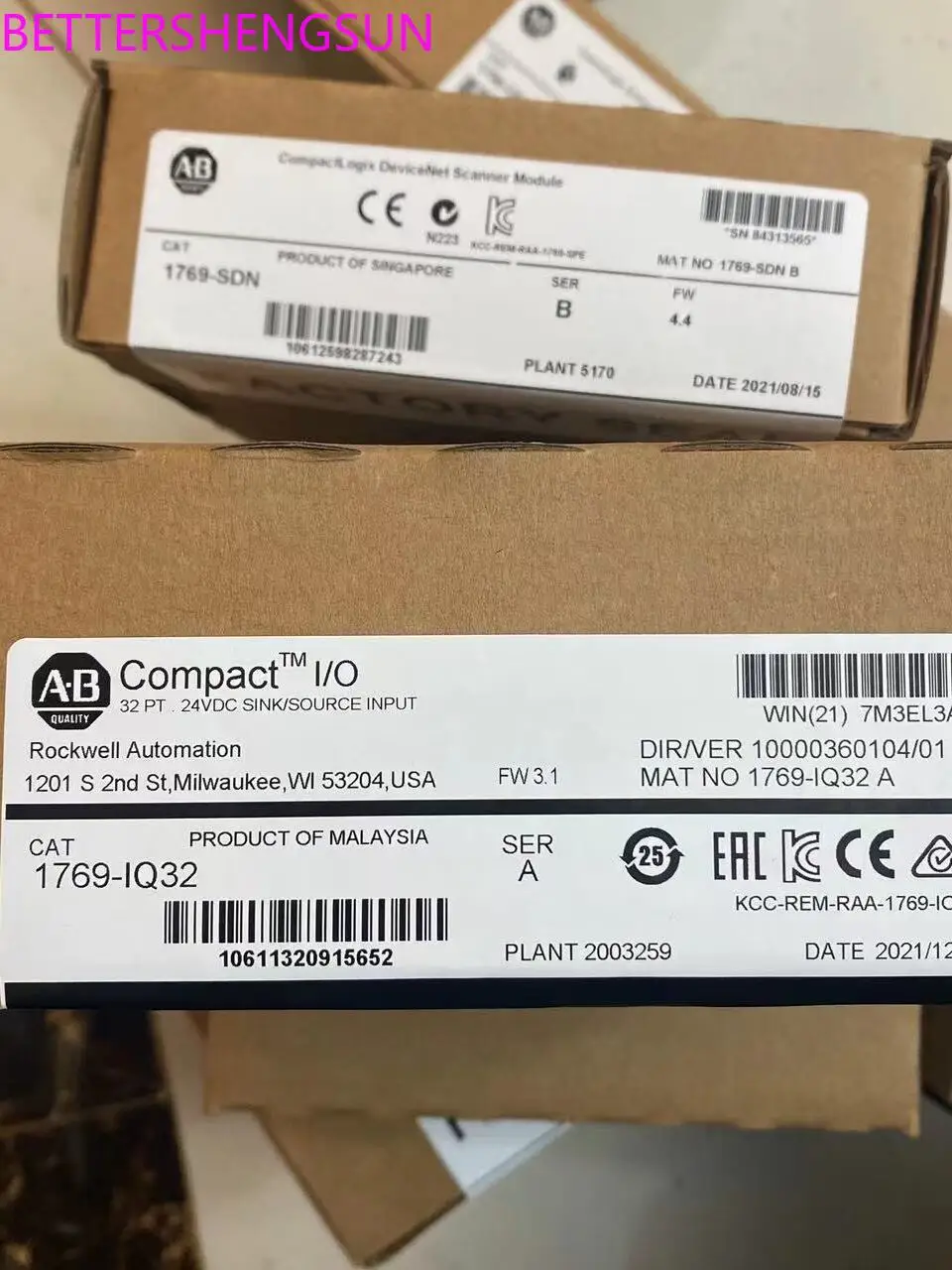 

1769-OB16P 1769-IQ32 1769-IQ16 1769-ow16compact logix