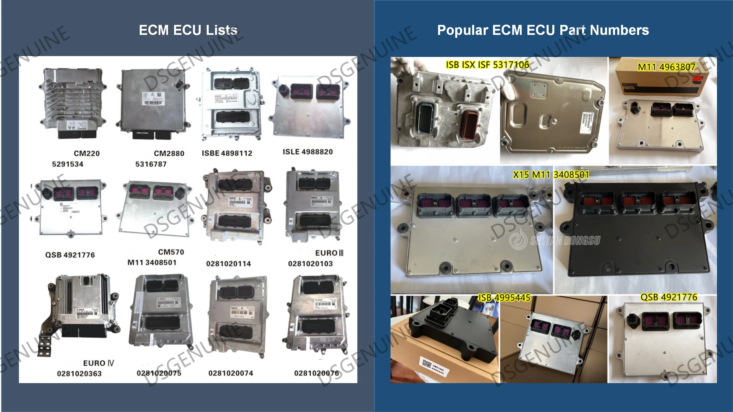 وحدة التحكم في المحرك CM570 Ecu M11 Ism Qsm X15 Isx وحدة التحكم في المحرك Ecm 3408501 #6