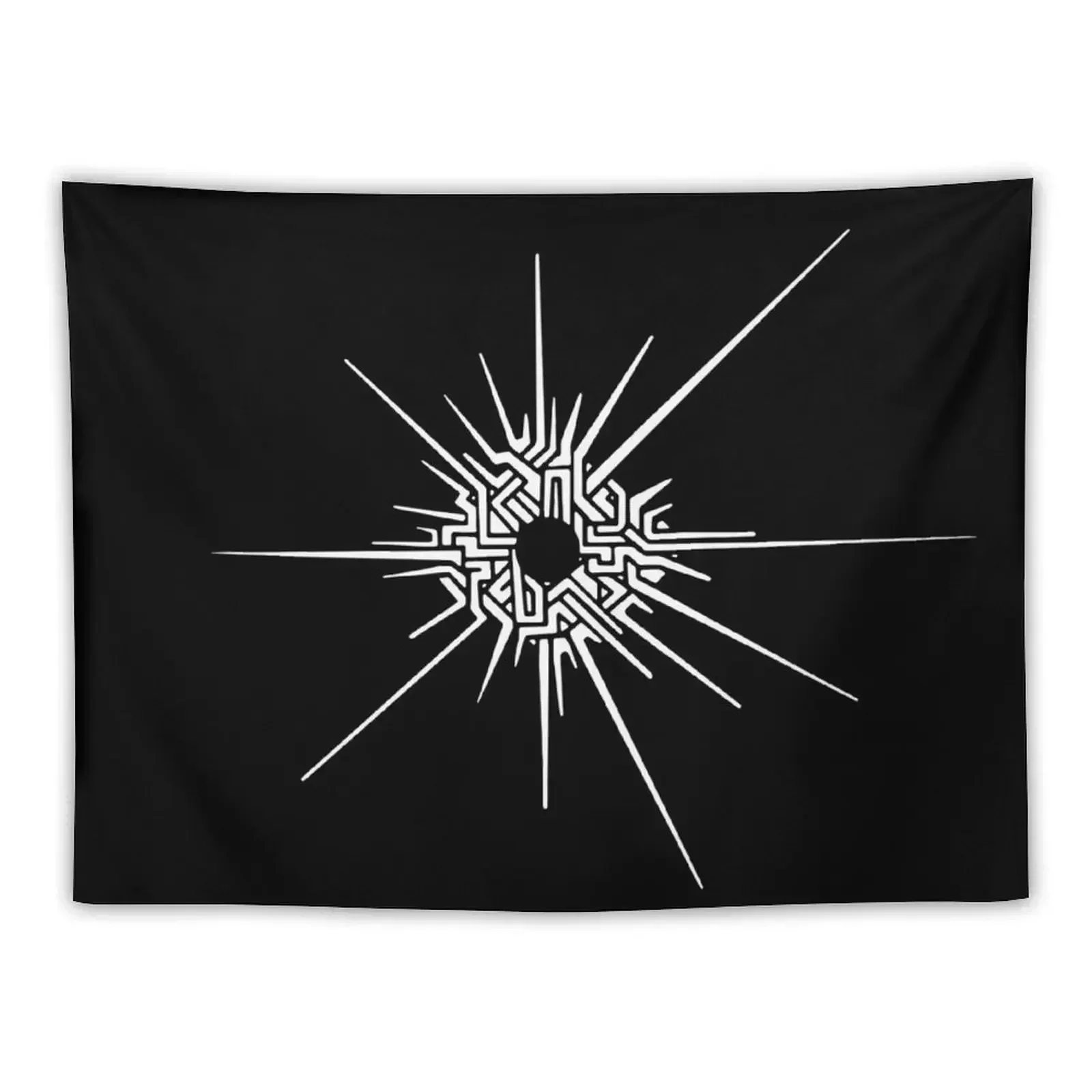 

Outer Wilds - Eye of the Universe (Symbol) [White] Tapestry Wall Hanging Wall Cute Room Things Tapestry