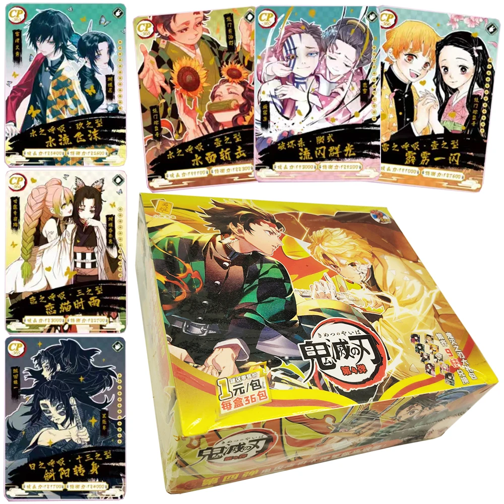 

Demon Slayer Japanese Fantasy Anime Collection Card Fans' Favorite Tomioka Giyuu Rengoku Kyoujurou Limited Character Card Gift