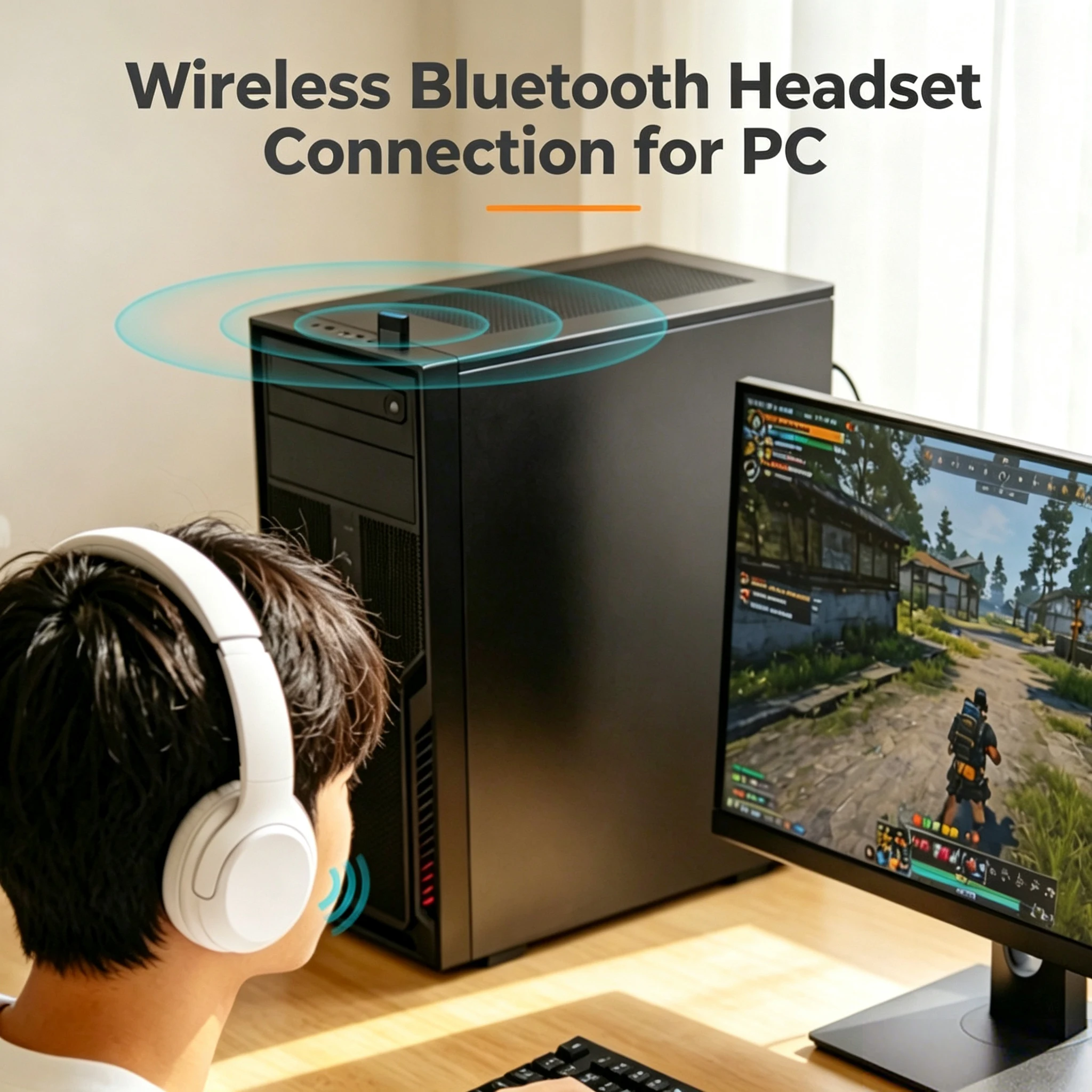 Kebidumei Bluetooth 6.0 USB Transmitter CD Level High Fidelity Stereo Sound Quality Music USB Audio Adapter For Speaker Earphone