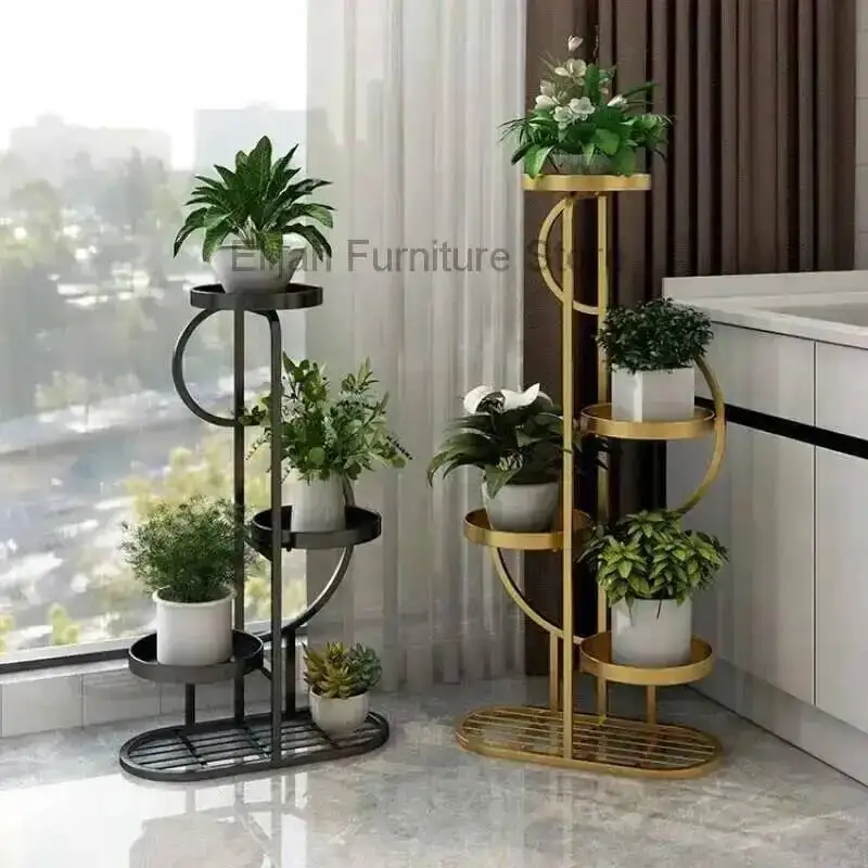 

Stand Luxury Light Modern Minimalist Aesthetics Flower Designer Living Room Flower Stand Wedding Decoration Porte Furniture