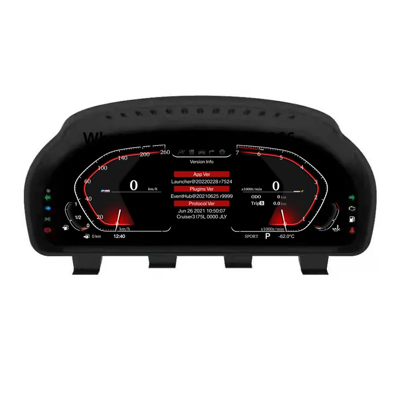 

Kanor 12.3 Inch 2012-2017 HD Auto Speedometer Screen Digital Instrument Cluster for BMW X3 F25 X4 F26