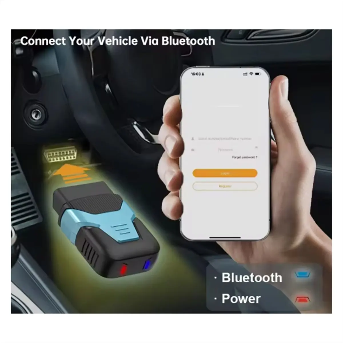 A73P  Bluetooth Full System Diagnosis Tool Read Codes Live Data System Status Tire Pressure Key Programming Full Car Makes