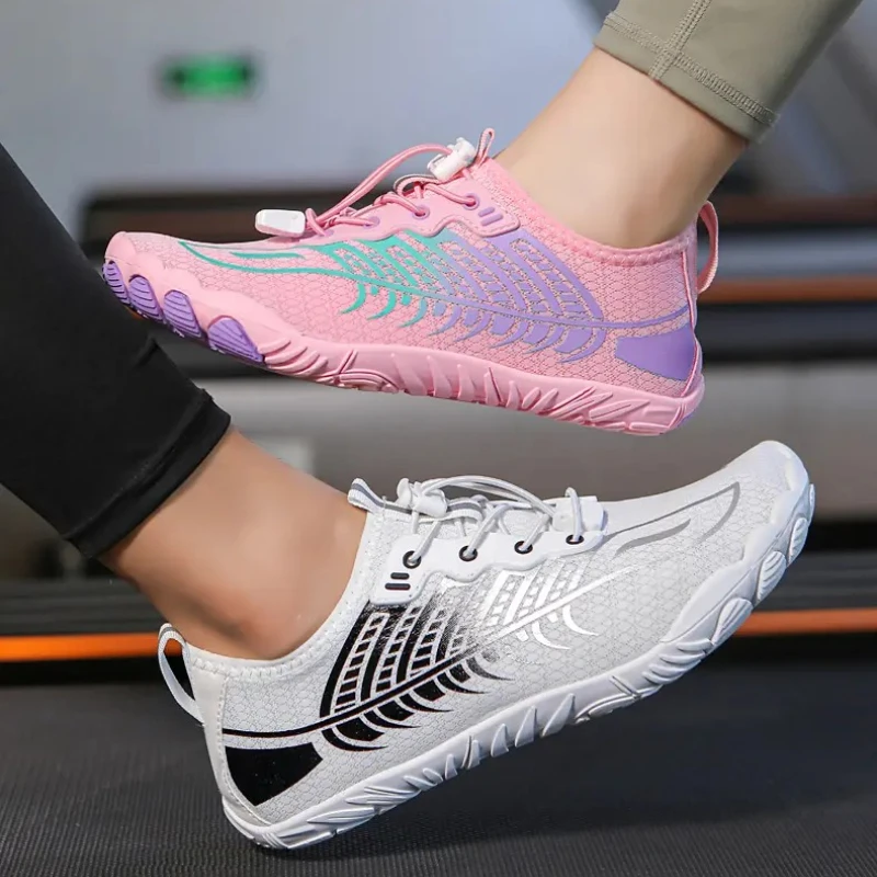 

Minimalist Shoes for Men Wide Toe Barefoot Casual Sneakers Women Mesh Breathable Unisex Sneakers Lightweight Walking Shoes