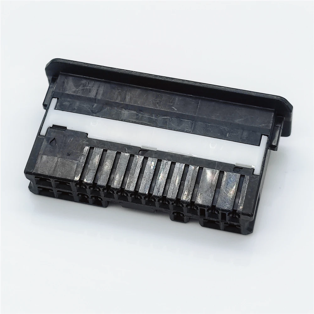 6098-6876 20 Pin Unsealed Automotive Connector Female TS Series Hybrid 0.64mm 1.5mm PBT Black for Wiring