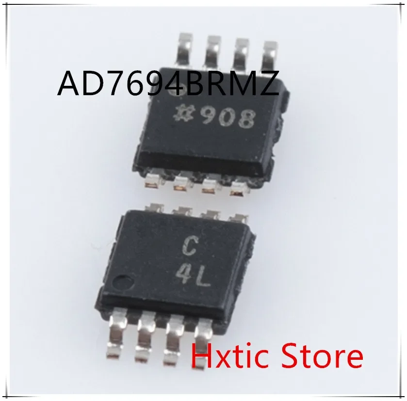 10pcs AD7694ARMZ AD7694BRMZ AD7694 marking c4l  MSOP-8