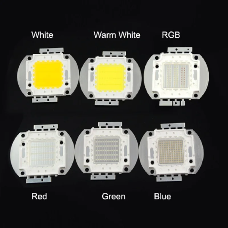 RGB LED Chip Bead Light High Power Integrated LED Chip Beads 20W 30W For DIY Outdoor Floodlight Stage Lighting Street Park