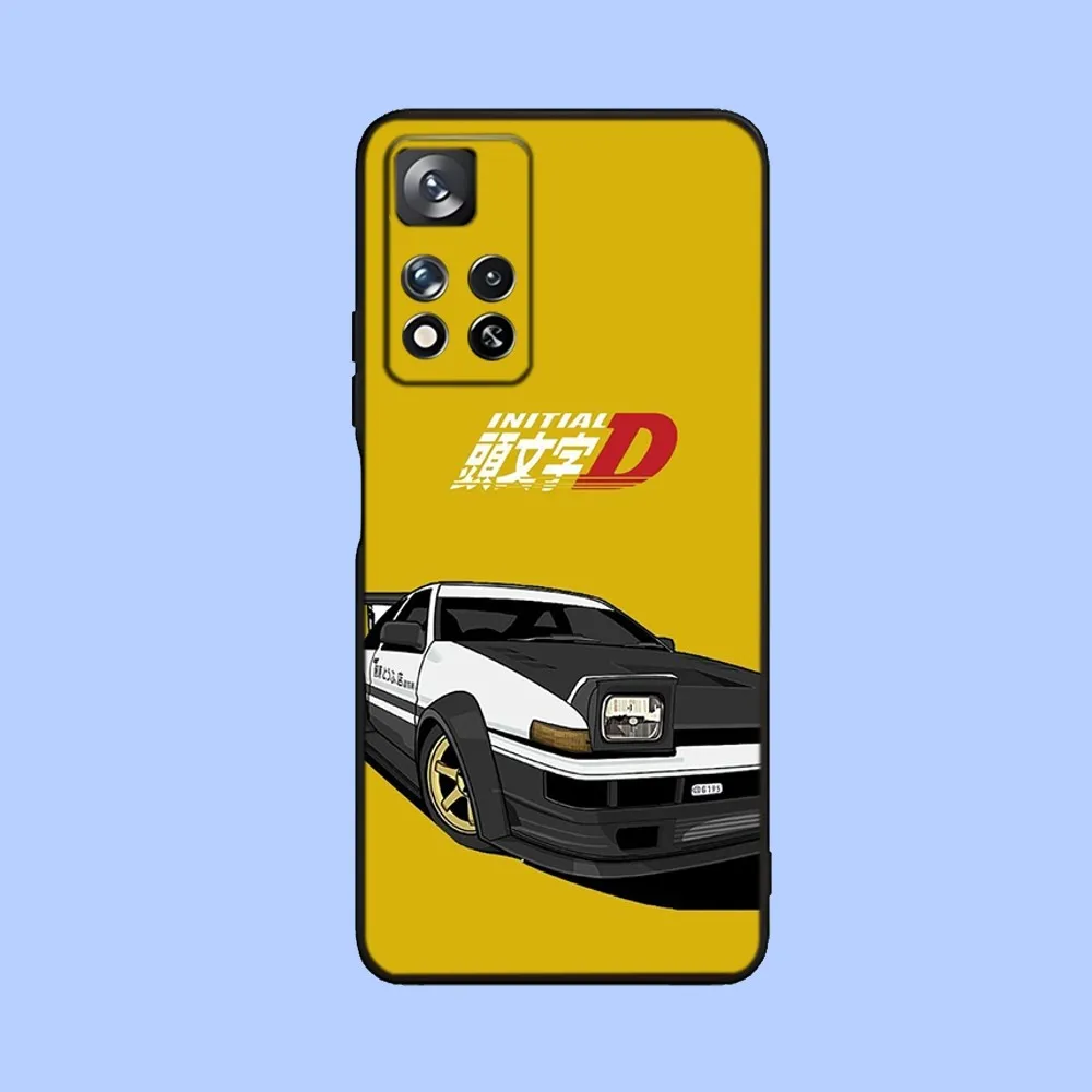 Anime Initial D AE86 Tail Light Phone Case For Samsung Galaxy A13,A21s,A22,A31,A32,A52,A53,A71,A80,A91 Black Cover