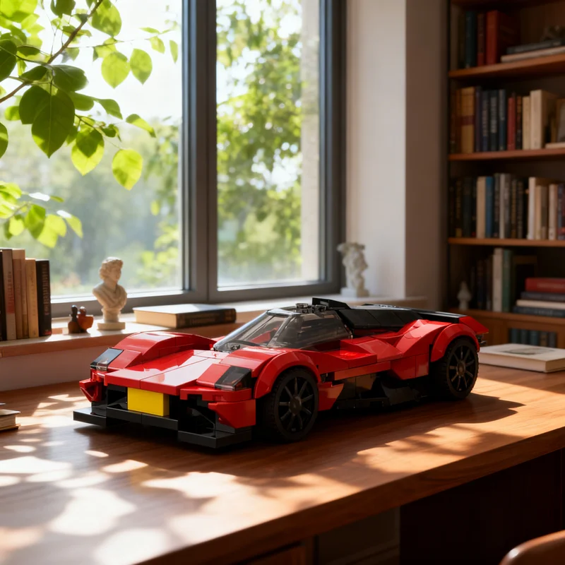 

230pcs MOC Aston Martin Valkyrie V2 City Champions Model Building Blocks Architecture Toys Christmas Gifts Education Kids Idea
