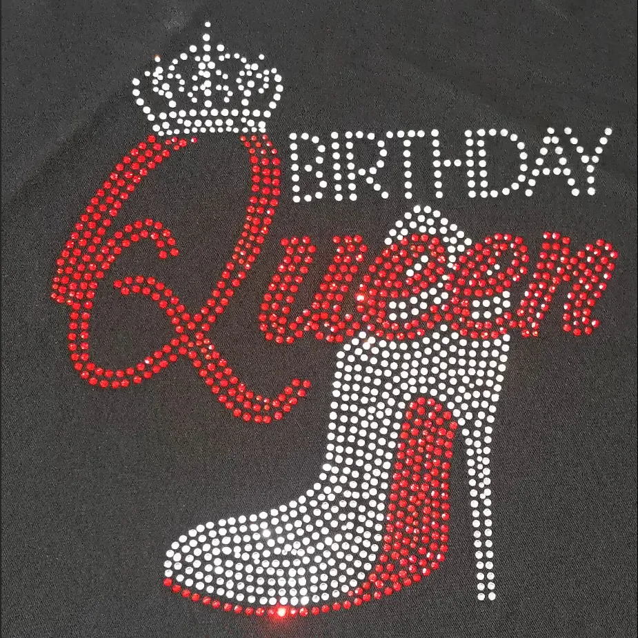 

Hotfix Rhinestone Patterns Custom Rhinestones Stickers for Clothes, Tops Crystal Craft Patch, Strass Heat Transfers