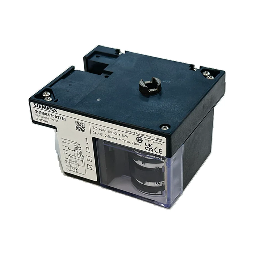 

SQN90.570A2793 Spring Return Damper Actuators Fail-Safe Design for Smoke Control and Air Handling Units 220v Damper Actuator