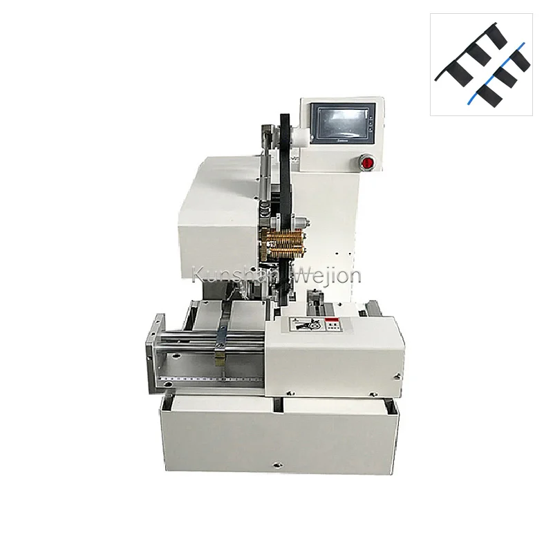 WJ4656 Labeling Machine On Cable Wire Flag Type Patch Cord Labels Folded Labeling Machine