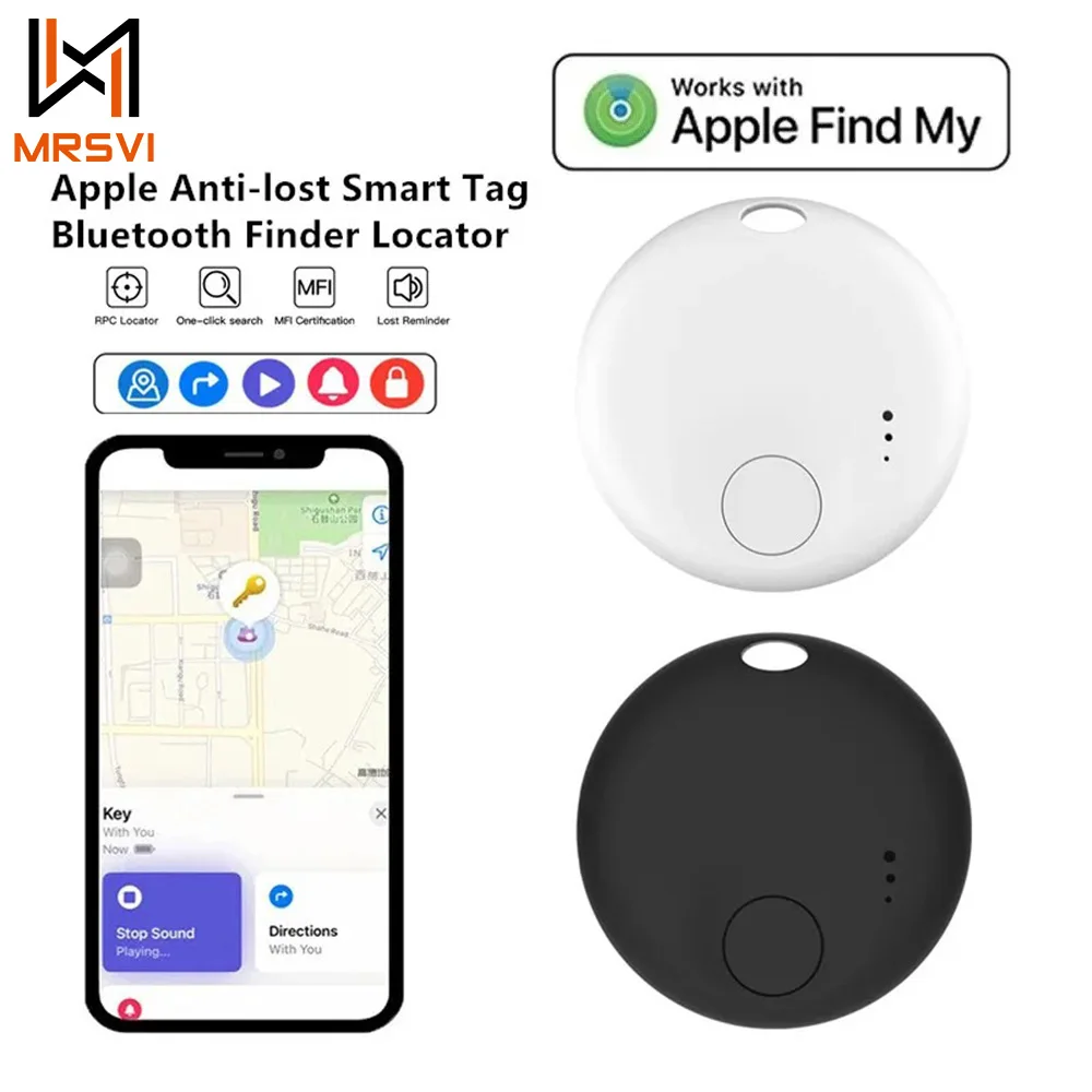 

GPS-трекер MRSVI: Умные метки для поиска и отслеживания, устройство для предотвращения потерь, напоминание о местоположении, для ключей, автомобилей, домашних животных, детей