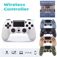 Bluetooth Controller With Touchpad Six-Axis Dual Vibration Wireless No Delay Gamepad For PS4 PS3 Console PC Joysticks Gyroscope