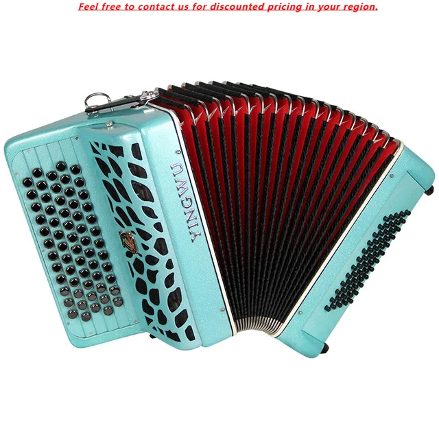 

Best Product Diatonic Surface Celluloid 62 Keys 60 Bass Keyboard Accordion