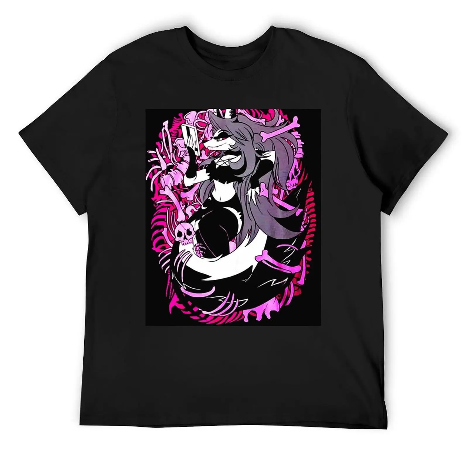 

Helluva Boss Loona T-Shirt plus size clothes anime croswit shirt man summer top mens graphic t-shirts hip hop