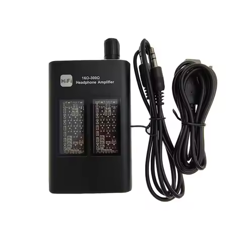 Amplificatore per cuffie HiFi Classe A 16-150 ohm Jack da 3,5 mm Aux Amplificatore audio regolabile portatile per lettore musicale del telefono cellulare