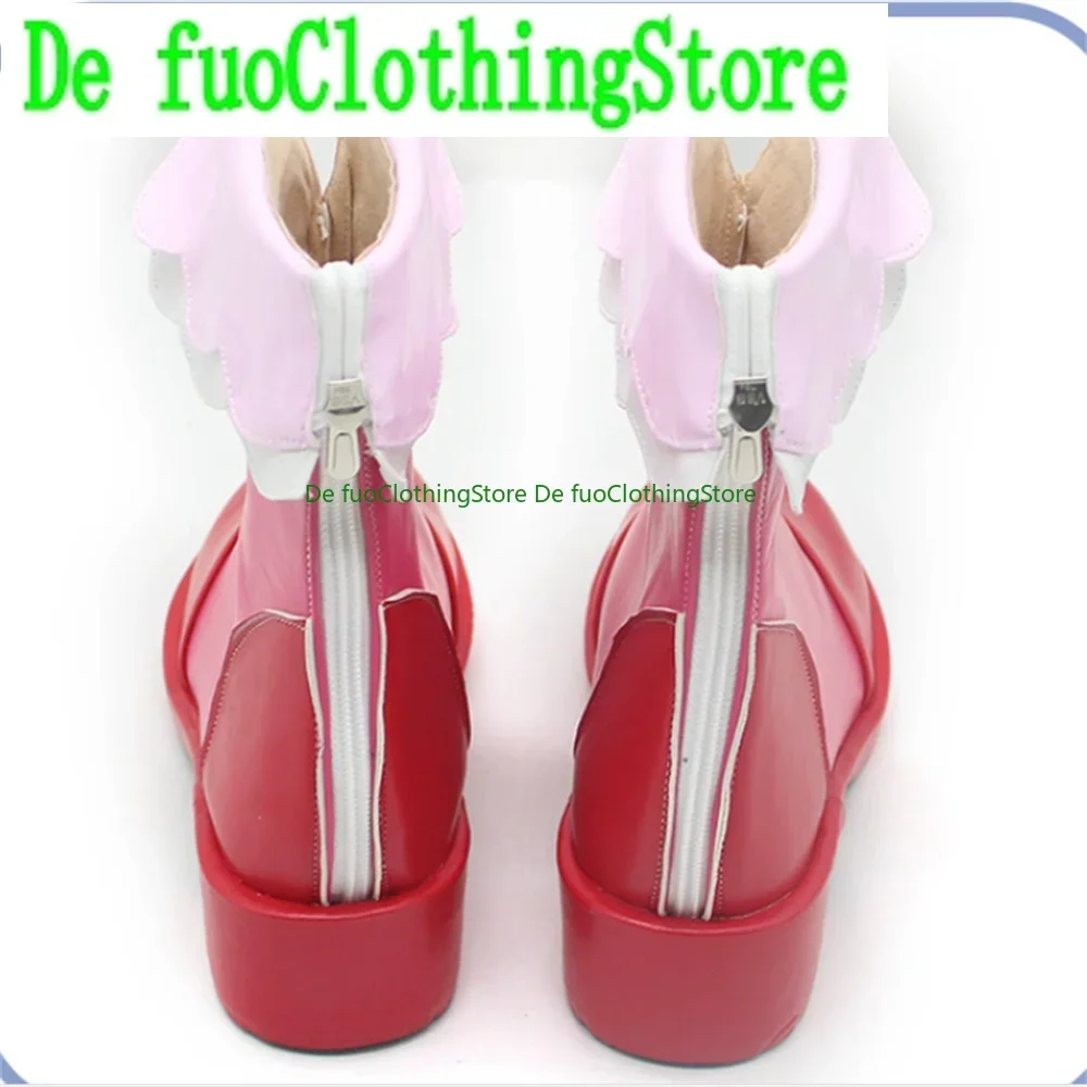 Fain jumeaux princesses du pays des merveilles planète Cosplay chaussures bottes jeu Anime Halloween DefuoClothing magasin de chaussures