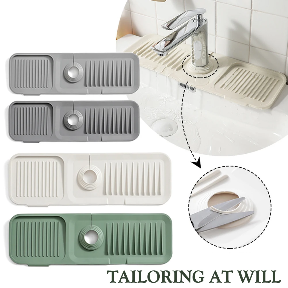 Washbasin Faucet Absorbent Pad Quality Material Wear-resistance For Home Kitchen Washroom