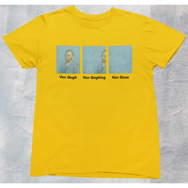 

Футболка Van Gogh Going Gone Funny Art, хлопок 100%