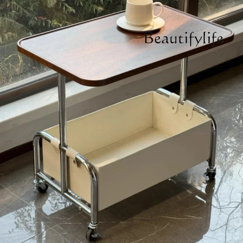 

Black Aesthetic Coffee Table Storage Kitchen Luxury Design Side Tea Table Designer Unique Mesa De Centro Sala Bedroom Furniture