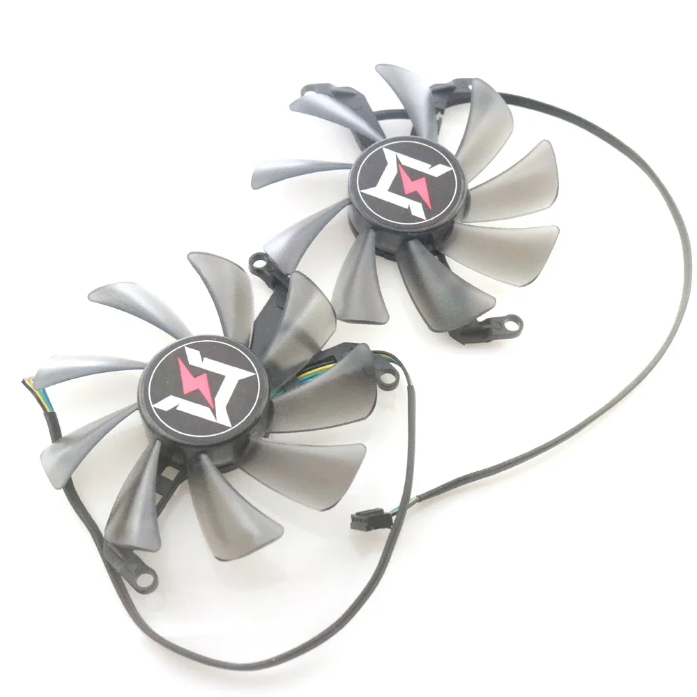 2pcs/Lot DC BRUSHLESS Fan GFY09010E12SPA 85mm 4Pin For GAINWARD RTX3050 RTX3060 3060ti Wind Chaser EX Graphics Card Cooling Fan - view 3