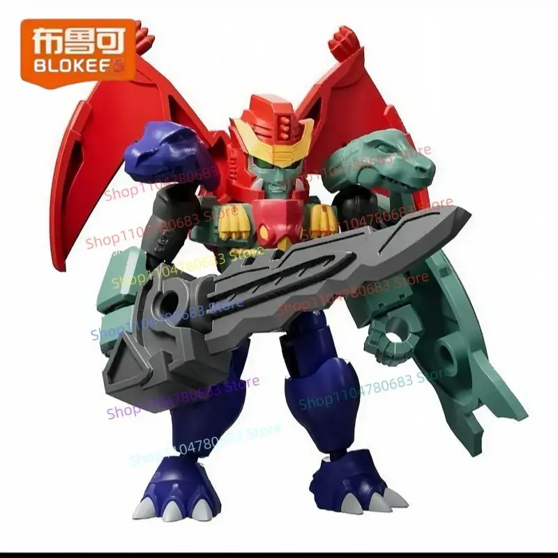 BLOKEES Bouwblok Man Transformers Star Edition Serie 7 Optimus Prime Actiefiguur Assemblagemodel Ornament Anime Speelgoed Cadeau