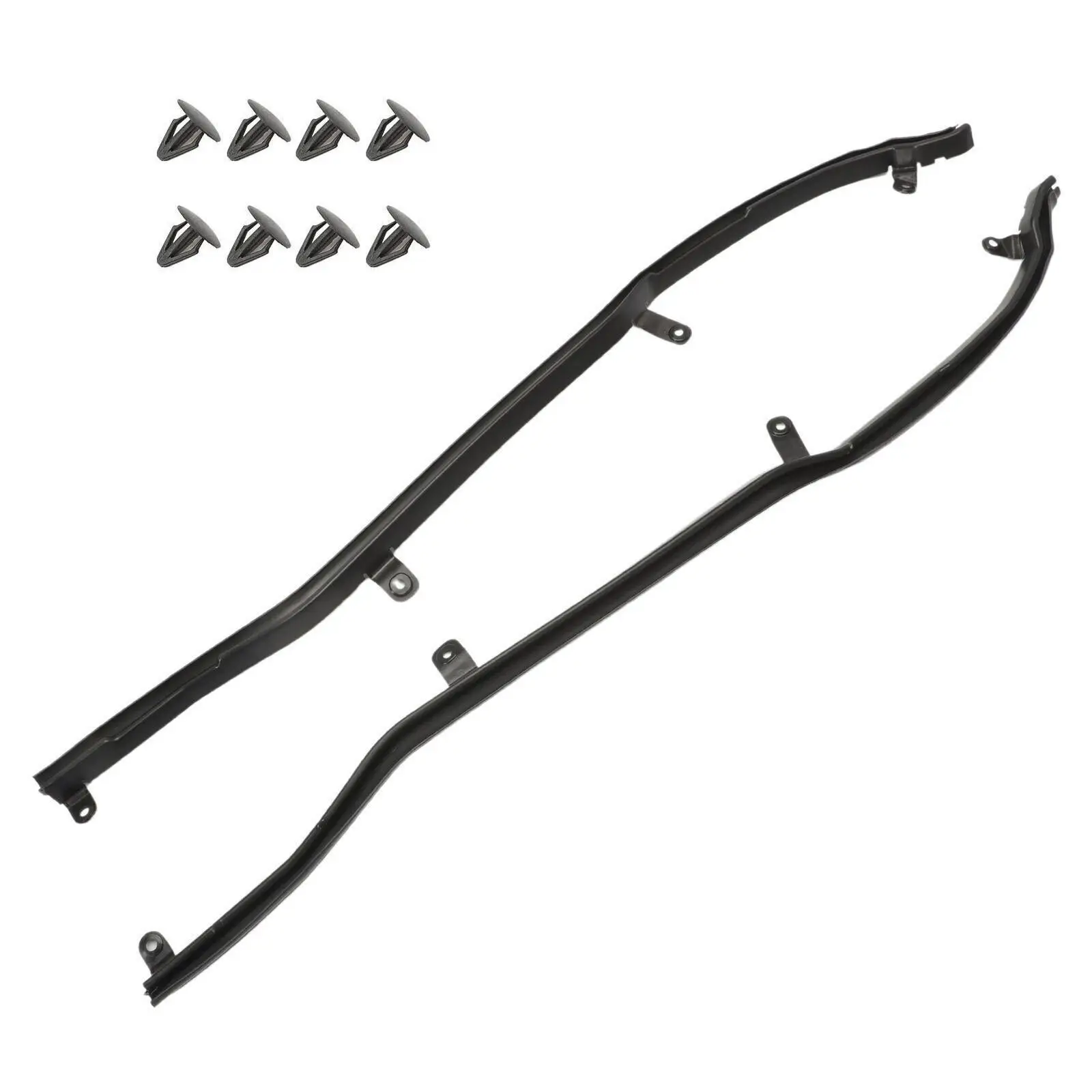 

BB5Z7825324B Left Driver Right Passenger Side Door Window Strip Rubber Replaces BB5Z7825325B for Ford Explorer 2011-2019