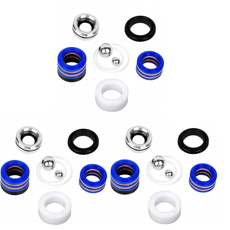 ABAE-244194 Kit di imballaggio per riparazione pompa (confezione da 3) Aftermarket per modelli di spruzzatori airless di vernice Graco 210 230 295 390 395 490 495 595 3
