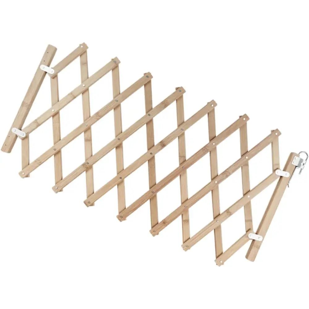 Pet Barrier Gate Dog Saety Door Indoor/Outdoor Dog Gate Easy Install Sturdy Wooden Pet Ition Do