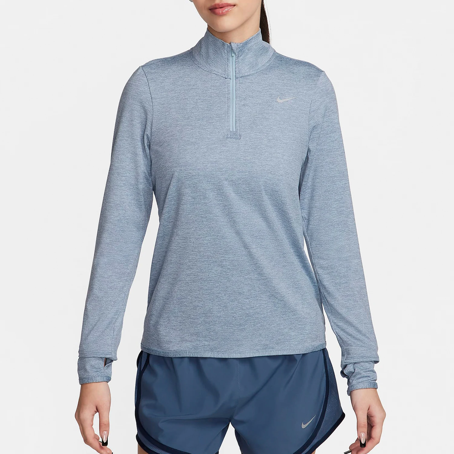 Nike genuine 2023 New Women's Half-zip Running Top FB4317-440