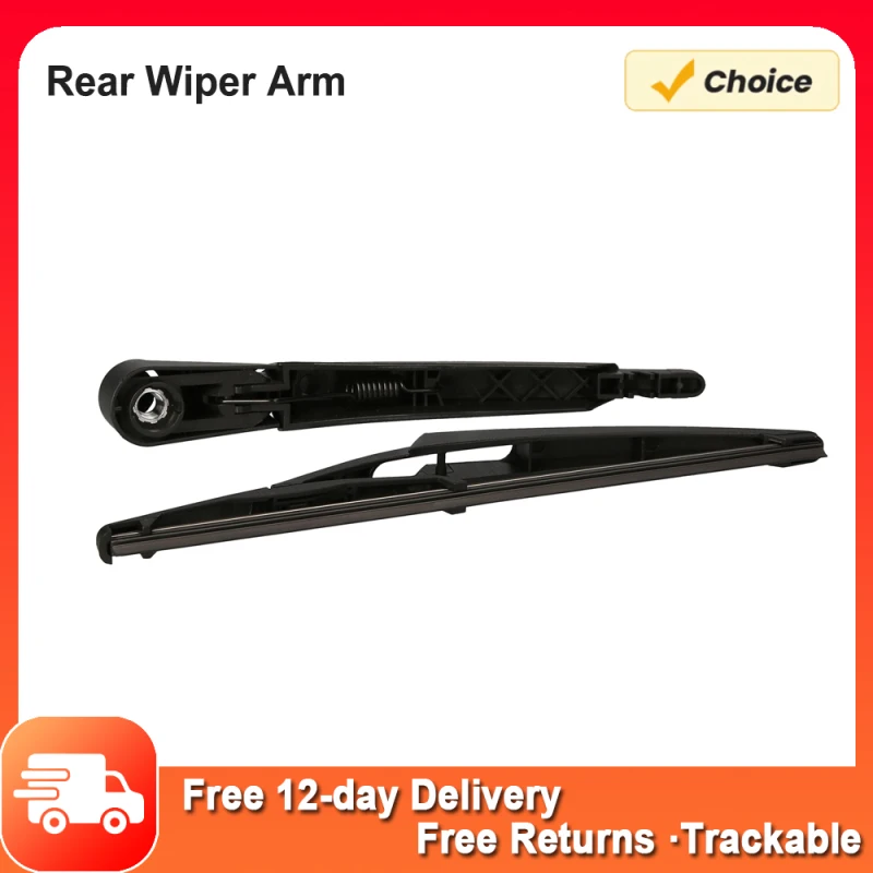 Rear Wiper Arm and Blade Replacement for Mini Cooper R50 R53 2001-2006 Rear Wiper Arm with Wiper Blade