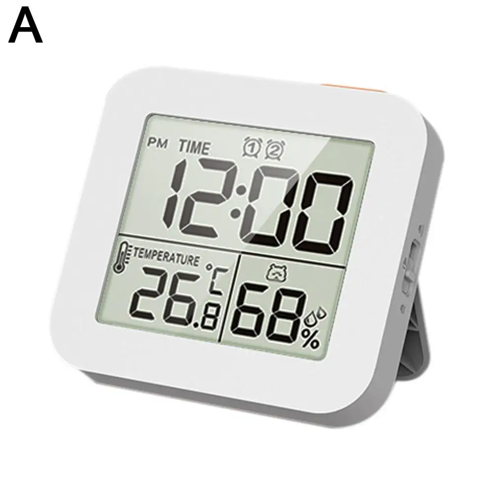 Waterproof Digital Bathroom Clock Shower Timer With Alarm Clocks For Cooking Shower Makeup Timer Function New Backlight Clo Y1G1