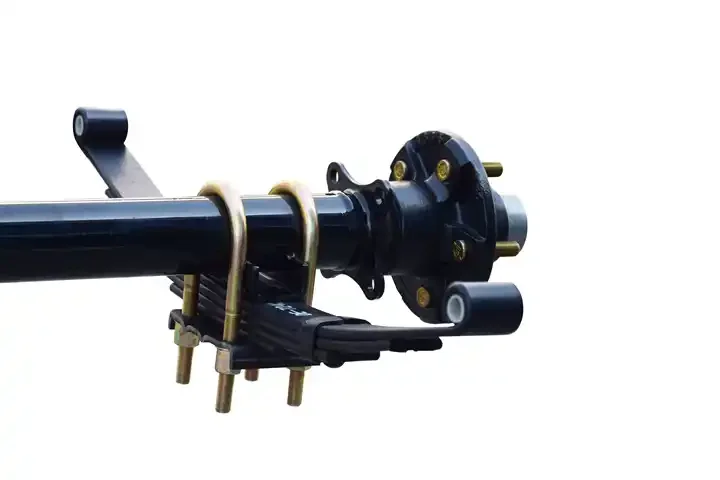 High quality trailer axle assembly load capacity 3500 lb. with trailer lazy hubs and springs