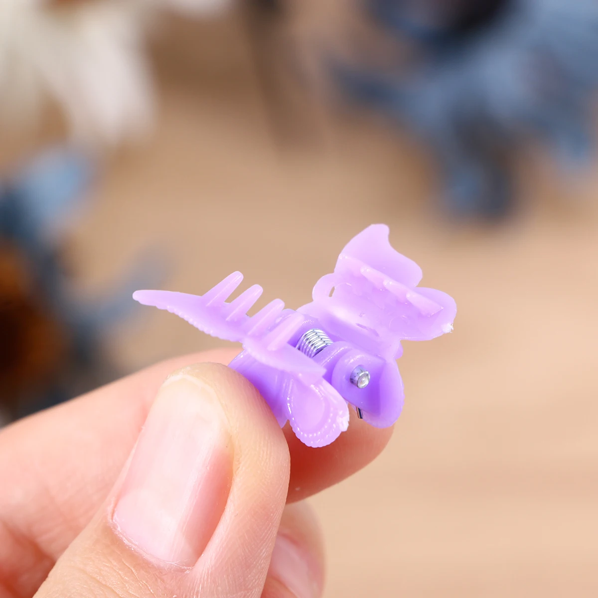 

100Pcs Mini 2x1 5cm Mixed Colors Jaw Hairpins Barrettes Barrettes No Slip Hair Clips Grip Hairstyle Accessories